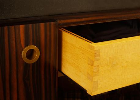 Kommode Makassafurnier