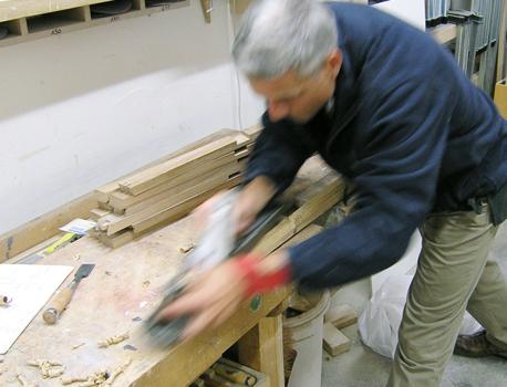 Historischer Sattelstuhl