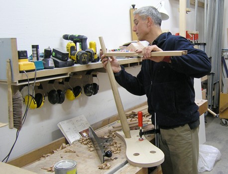 Historischer Sattelstuhl